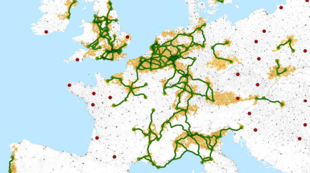 Preview of Europe's socio-economic disparities reflected in settlement patterns derived from satellite data